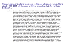 چاپ مقاله عضو مرکز تحقیقات کودکان فروردین 1404